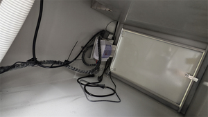 Carro de helado de café portátil triciclo plegable fácil de mover carro quiosco de venta al aire libre móvil - Product Image 6