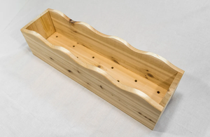 JUNJI Jardinière <span class=keywords><strong>en</strong></span> <span class=keywords><strong>bois</strong></span> de ferme sur mesure Fenêtre rustique et boîte à fleurs <span class=keywords><strong>pour</strong></span> la maison et le jardin avec garde-corps - Product Image 3