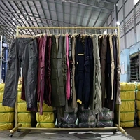 Celana Cargo Panjang Baru untuk Pria, Celana Multi-saku, Celana Pria, Obral Bale, Pakaian Bekas Pria, Barang Bekas