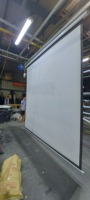 Écran de projection motorisé pour cinéma maison 70\" x 70\", télécommande, 16:9 HD 4K, écran de projection électronique pour films
