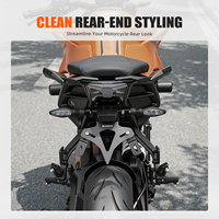 طقم NICECNC CNC من الألومنيوم لإزالة الرفرف الخلفي لدراجات KTM DUKE 125 250 390 موديلات 2024-2026، حامل لوحة الترخيص سهل التركيب