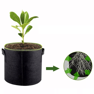 Sacs de semis de pépinière en tissu non tissé, Pots en tissu de pépinière pour légumes, fleurs, myrtilles, arbres - Product Image 6