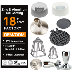 Производство металлических изделий на заказ: услуги литья под давлением цинка и алюминия для деталей вафельниц и корпусов уличного освещения - Product Image 1