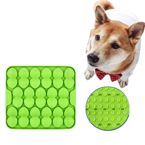 Tapete <span class=keywords><strong>de</strong></span> Silicona para Lamer y Olfatear para Mascotas y Gatos, Libre <span class=keywords><strong>de</strong></span> BPA, Comedero Lento Automático con Ventosa - Product Image 1