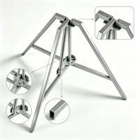 Étai de coffrage Ringlock à trépied pliant en acier Q235 H70/90 pour la stabilisation des étais métalliques dans les coffrages de dalle