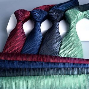 Men's Wine Red <b>Tie</b> New Texture Monochrome Business Professional Dress Casual Style Neck <b>Tie</b> - Product Image 1