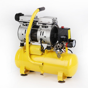 Bison China 550W 8 litros 8bar <span class=keywords><strong>Compresor</strong></span> <span class=keywords><strong>de</strong></span> <span class=keywords><strong>aire</strong></span> sin aceite para pintar sin aceite - Product Image 3