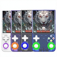 LR RX6 Max Écran 4 pouces 720x720 Stockage 64/128 Go Intégré 30000 jeux Batterie 4000mAh Système d'exploitation AK Wi-Fi Rockchip RK3326