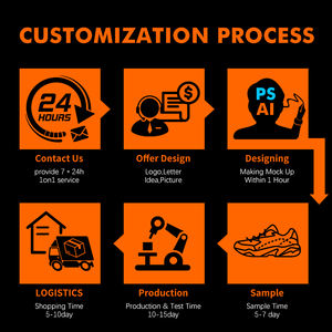 Chaussures de sport pour hommes de haute qualité, à lacets, dernières tendances, personnalisées, décontractées, confortables, pour la course à pied, chaussures de sport à la mode - Product Image 3