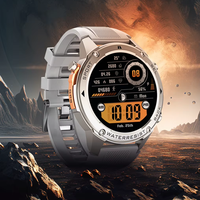 Montre connectée Android DM56 avec GPS double bande, suivi d'activité et plus de 170 sports de plein air pour hommes, étanche 5 ATM