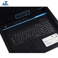 1u 32 Port rack mount Portable KVM Console Switch 17 pouces LCD