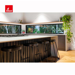 Allandcabinet แผ่น<span class=keywords><strong>ไม้</strong></span>อัดลามิเนตสีดำสำหรับประตูตู้ครัว - Product Image 5