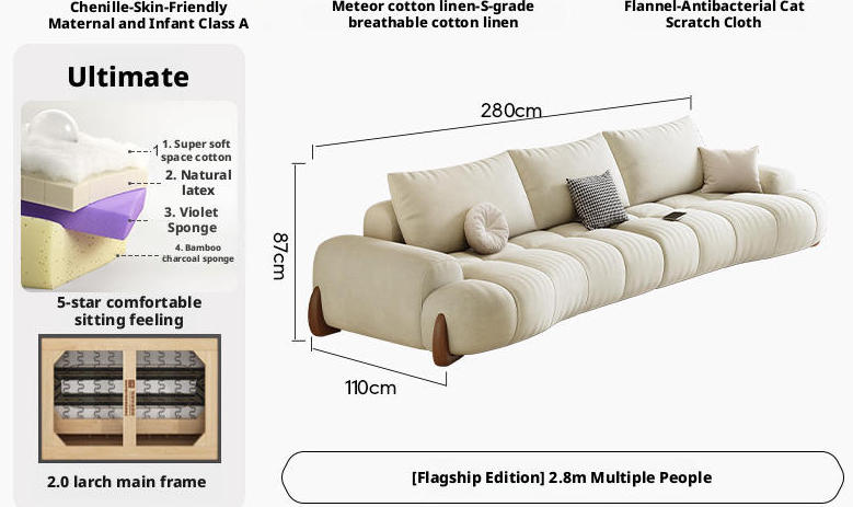 Ivory White+chenille|skin-friendly maternal