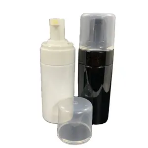 150ml facial cleaning foam pump bottle pet container