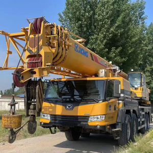Bomba de motor de caja de cambios con ruedas, grúa hidráulica telescópica usada, 50 toneladas, QY50KC, 50 toneladas, pluma hidráulica, proyectos de construcción - Product Image 1