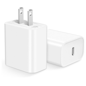 PD 20W USB C อะแดปเตอร์ชาร์จไฟติดผนังสำหรับ <span class=keywords><strong>iPhone</strong></span> 15 14 13 12 <span class=keywords><strong>Pro</strong></span> iPad <span class=keywords><strong>Pro</strong></span> ชาร์จเร็วป้องกันเราจากสหราชอาณาจักร - Product Image 1