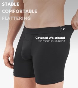 OEM Re-Engineered Men's Underwear Stay-Put Waistband & No-Ride Leg Bands Horizontal Fly Design All-Day Comfort Stretch Fabric - Product Image 3