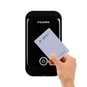 Precio de fábrica, control de acceso RFID de proximidad multifunción de metal de alta calidad, control de puerta de lector de tarjetas RFID de 125Khz