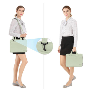 YOUK, bolsa ligera <span class=keywords><strong>para</strong></span> <span class=keywords><strong>ordenador</strong></span> portátil de gran capacidad, <span class=keywords><strong>funda</strong></span> acolchada <span class=keywords><strong>para</strong></span> <span class=keywords><strong>ordenador</strong></span> de 13 <span class=keywords><strong>14</strong></span> 15 <span class=keywords><strong>pulgadas</strong></span> con correa <span class=keywords><strong>para</strong></span> mujeres, hombres, viajes, trabajo, escuela - Product Image 5