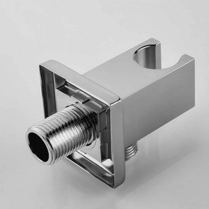 Connecteur de tuyau de douche carré en laiton de 1/2 pouces coude <span class=keywords><strong>d</strong></span>'alimentation murale avec support de douche à main montage mural rond sortie <span class=keywords><strong>d</strong></span>'<span class=keywords><strong>eau</strong></span> Union de <span class=keywords><strong>goutte</strong></span> - Product Image 4