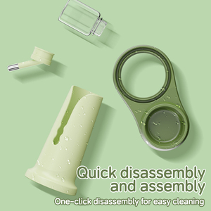 Distributeur d'eau vertical pour hamster avec robinet à bille, anti-fuite et anti-étouffement - Product Image 4