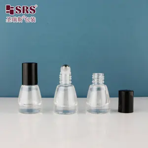 4毫升特殊形状玻璃卷瓶辊精油香水瓶