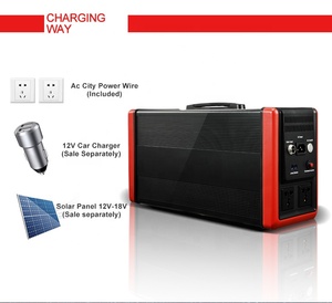สถานีไฟฟ้าพกพาแบตเตอรี่ Lifepo4 600W เครื่องกำเนิดไฟฟ้าแบบพกพา - Product Image 6