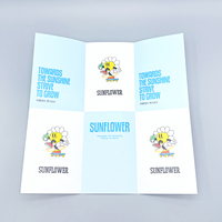 Service d'impression sur carton couché personnalisé – Flyers et brochures pliables colorés, laminés offset, écologiques pour usage bureautique