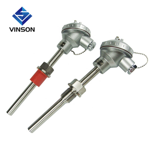 Cặp Nhiệt Điện Chống Mài Mòn Cách Điện Chống Thấm Nước Vật Liệu Thép Không Gỉ Cảm Biến Đầu Dò Loại RTD 1300C K/Pt100 - Product Image 5