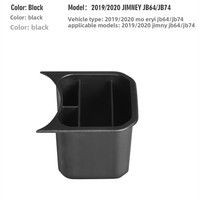 Pour boîte de rangement de tasse d'eau de contrôle Central pour Suzuki Jimny accessoires intérieurs modifiés avec capacité de stockage d'articles divers
