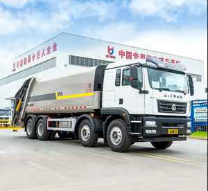 Sinotruck EURO 3 Euro 5 nén từ chối Thu <span class=keywords><strong>12</strong></span> bánh xe 25 mét khối xe tải rác - Product Image 2