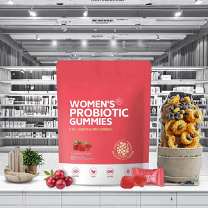 Gommose Probiotiche Femminili <span class=keywords><strong>per</strong></span> Adulti, <span class=keywords><strong>Integratori</strong></span> Erboristici <span class=keywords><strong>per</strong></span> il Supporto Immunitario, Confezione da 60 Pezzi, Vendita all'Ingrosso - Product Image 3