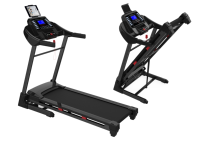 Tapis de course électrique pliable à inclinaison automatique pour la maison, 1,25 CV, robuste, intelligent, équipement de fitness, vente en gros