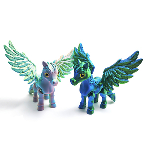 Juguetes de Caballo Impresos en 3D, Animales Realistas Impresos en 3D para Niños, Figuras Articuladas y Flexibles, Juguetes Antiestrés para Regalos de Fiesta de Pascua - Product Image 1