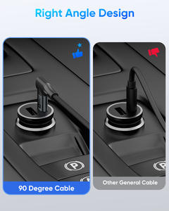 Cable USB Retráctil de Aluminio SUNGUY Tipo-C de 60W 3A con Carga Rápida para Teléfono Móvil, Portátil y Automóvil, con Logotipo Personalizado y Longitud Ajustable - Product Image 6