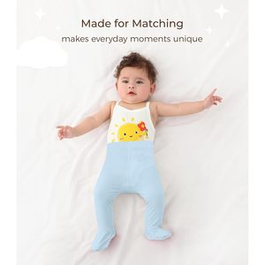 กางเกงเด็กอ่อนแบบมีเท้า 3 ชิ้น แพ็ค ผ้าฝ้ายใยไผ่ ระบายอากาศดี สวมใส่ง่าย เหมาะสำหรับเด็กผู้ชายและเด็กผู้หญิง - Product Image 2