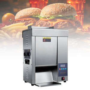 Restauration Rapide Équipement <span class=keywords><strong>Professionnel</strong></span> <span class=keywords><strong>Hamburger</strong></span> Grill Maker Fruits Légumes Burger Machine De Cuisson Burger Grille-pain Pour Snack - Product Image 2