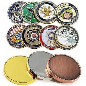 Fabricante de Monedas de Desafío Personalizadas, Monedas de Colección de Latón con Logotipo Personalizado OEM, Monedas de Desafío de Metal Esmaltado - Product Image 2