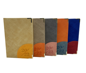 Bán buôn thời trang Nhật ký 2022 jan-dec Tiếng Anh dày lên lịch máy tính xách tay A5 da bìa cứng hiệu quả Tạp Chí - Product Image 1