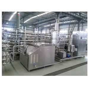 Chuyên nghiệp tự động 1000L/h UHT Ống pasteurizer Máy bơm thép không gỉ cho sữa chế biến nước ép trái cây cao - Product Image 1