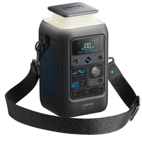 Station d'alimentation portable Anker SOLIX C300X DC LiFePO4 288Wh 300W Batterie longue durée pour le camping, les voyages et l'utilisation en extérieur