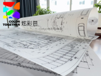 Película para Plotter de Alta Resolución, Ideal para Gráficos Vectoriales y Planos Arquitectónicos Detallados