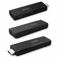 Clé TV Tvr3 4K/8K avec télécommande, boîtier Android TV, appareil de streaming HDMI avec Wi-Fi 2.4G+5G