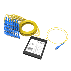 1x32 SC UPC ตัวแยกสายไฟเบอร์ออปติกแบบกล่อง ABS สำหรับเครือข่ายโทรคมนาคม - Product Image 2