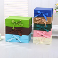 Magnetic Closure Collapsible Gift Box with Soft Touch Film Finish Premium Smooth Feel for Gifts