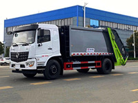 Camion Compacteur de Déchets 4x2 Direct Usine 12m³ – Camion de Collecte des Déchets Compacté pour l'Assainissement