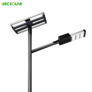 Lampe solaire de rue intelligente à LED JKCSOLAR, extérieure, IP66, en aluminium, MPPT, à énergie solaire, 50w 60w 80w 100w 150w - Product Image 1