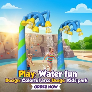 Parc aquatique, équipement de jeux aquatiques, aire de jeux aquatique, jouet pulvérisateur d'eau, arroseur en forme de <span class=keywords><strong>poisson</strong></span>, équipement de jeux aquatiques pour parc - Product Image 1