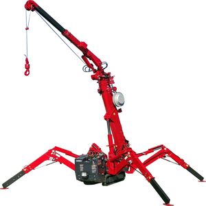 رافعة زاحفة صغيرة 8 طن لمواقع البناء، معدات رفع بارتفاع 20 متر، رافعة عنكبوتية 8 طن - Product Image 6