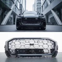 Grille de modification ABS pour calandre de pare-chocs avant Audi Q8 à RSQ8